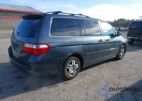 2006 Honda Odyssey Ex z USA, uszkodzony, nr VIN 5FNRL38426B401633